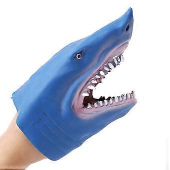 Realistic Animal Hand Puppet Soft Rubber Dinosaur Shark Horse Crocodile for Kids Adults Storytelling Play