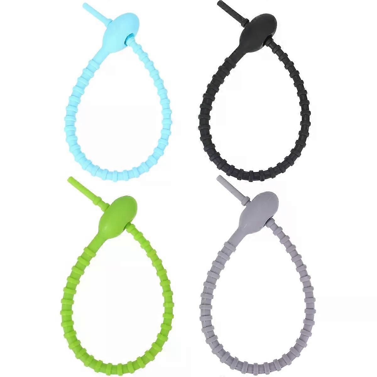 Cable Ties 8pcs Reusable Food Grade Kitchen Bands
