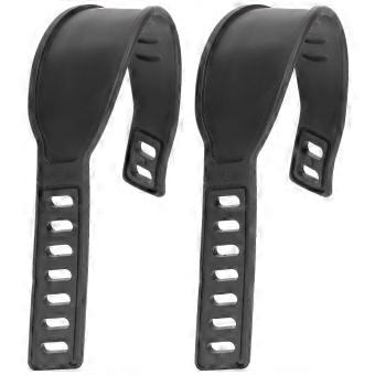 Adjustable Exercise Bike Pedal Straps 1 Pair, Gym Indoor Cycling Footrest Straps