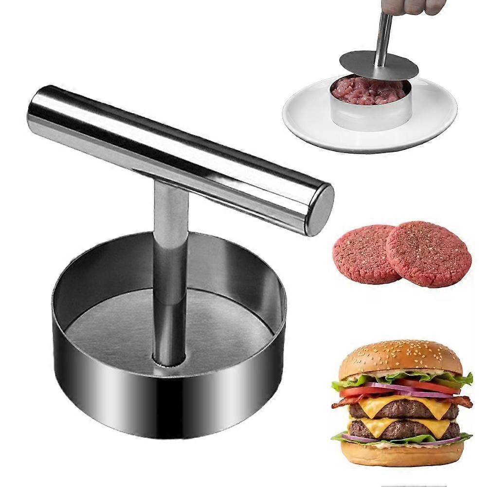 Stainless Steel Burger Press