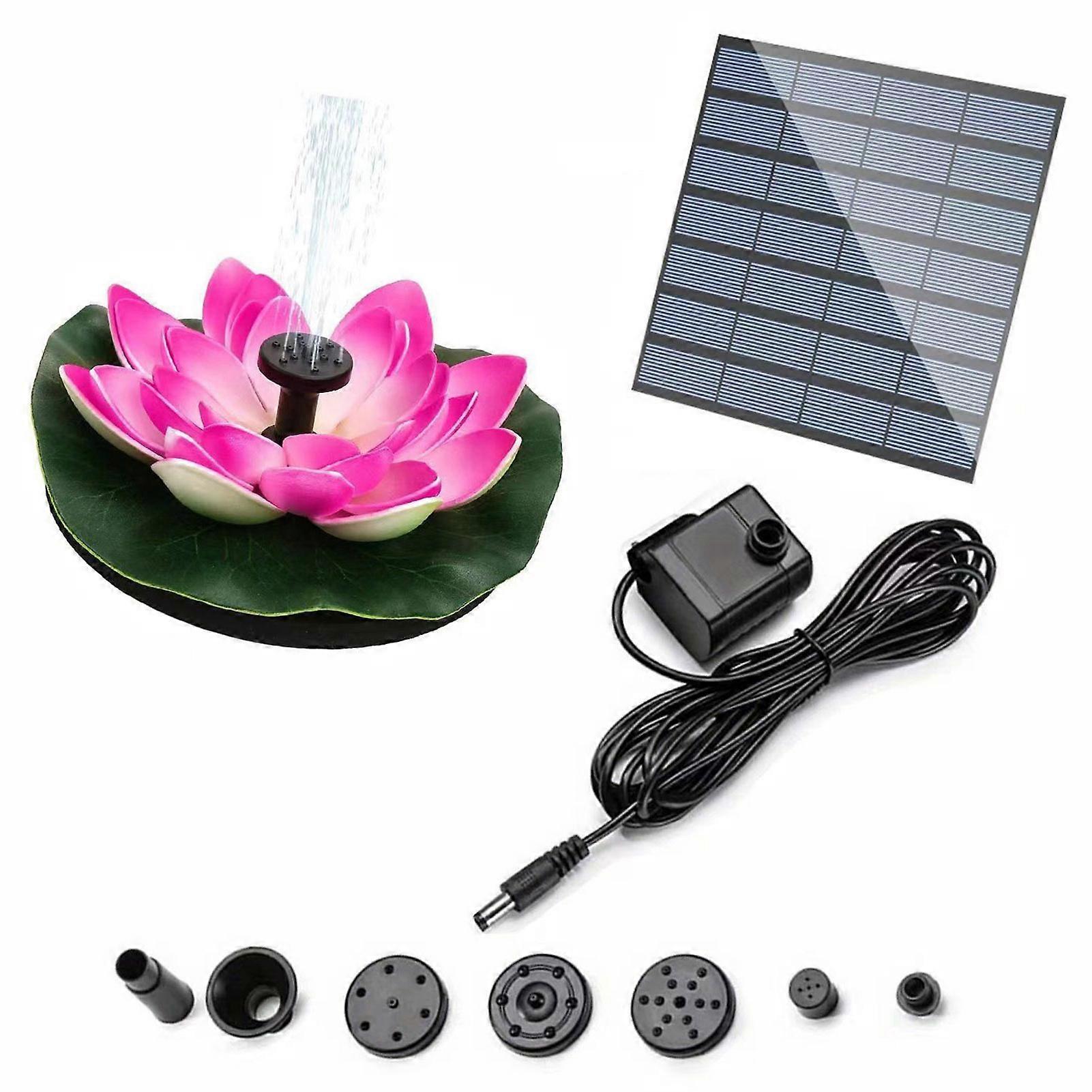 Weatherproof Solar Lotus Pump