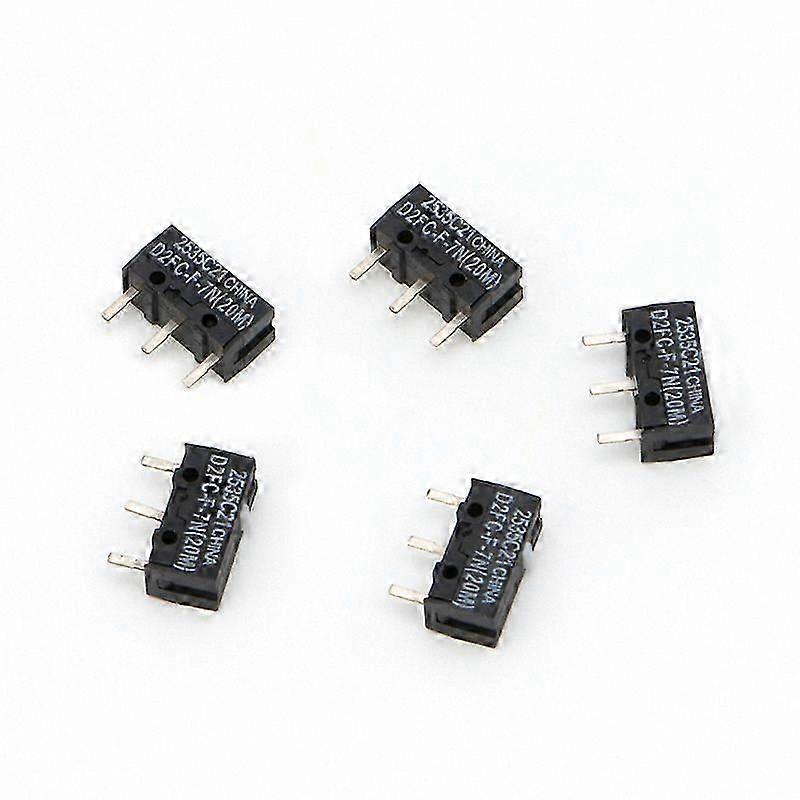 5-Pack 20M Micro Switch D2FC-F-7N Mouse Replacement Tested core