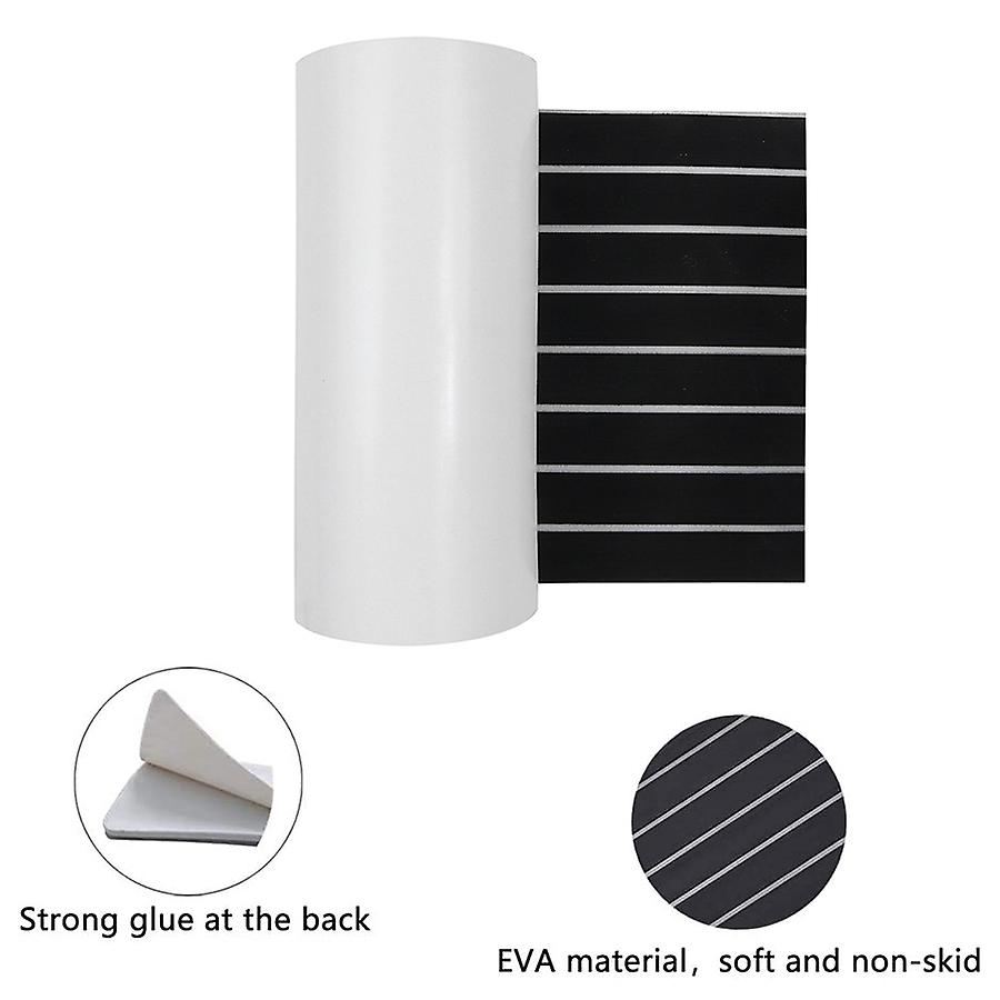 Zqkimzi EVA Foam Boat Decking, Boat Flooring Traction Pad, Self-Adhesive EVA Foam Mat, Non-Slip Boat Deck Mat, Trimmable EVA Foam Sheet, Surfboard Decking Pad, RV Boat Flooring