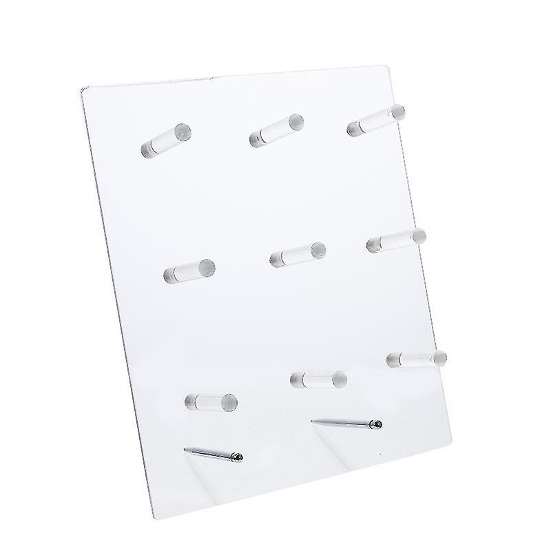 30X25x0.4cm Transparent Retail Display Props & Models 1 Set Of Transparent Display Rack For Donut Ni