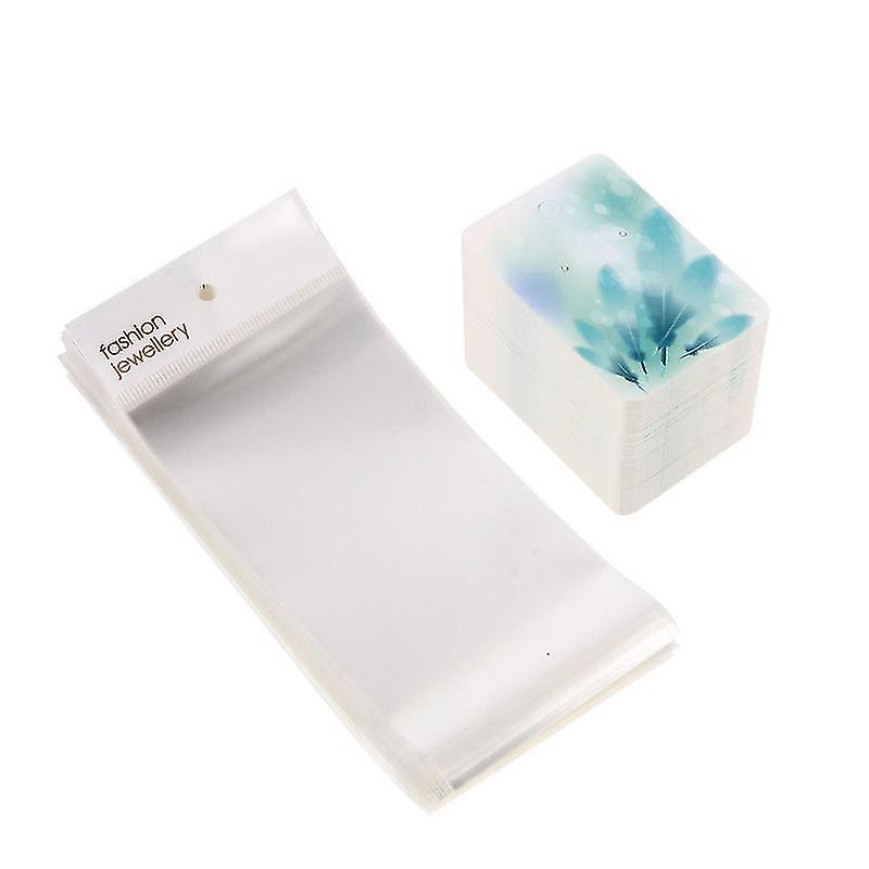 7X5cm Retail Display Props & Models 100pcs Decorative Display Cards Jewelry Organizer Wit