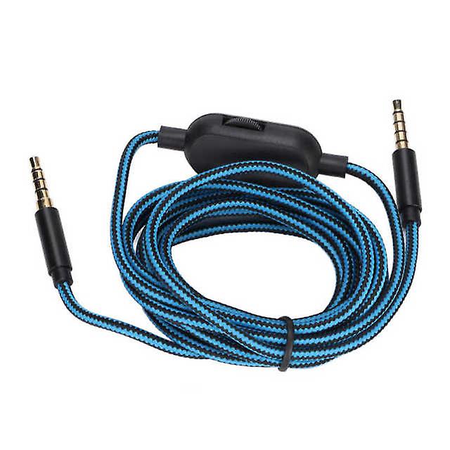 Headphone Cable Headphone Audio Cord Replacement With Volume Control Mute Function For Astro A10 A30 A40 A50