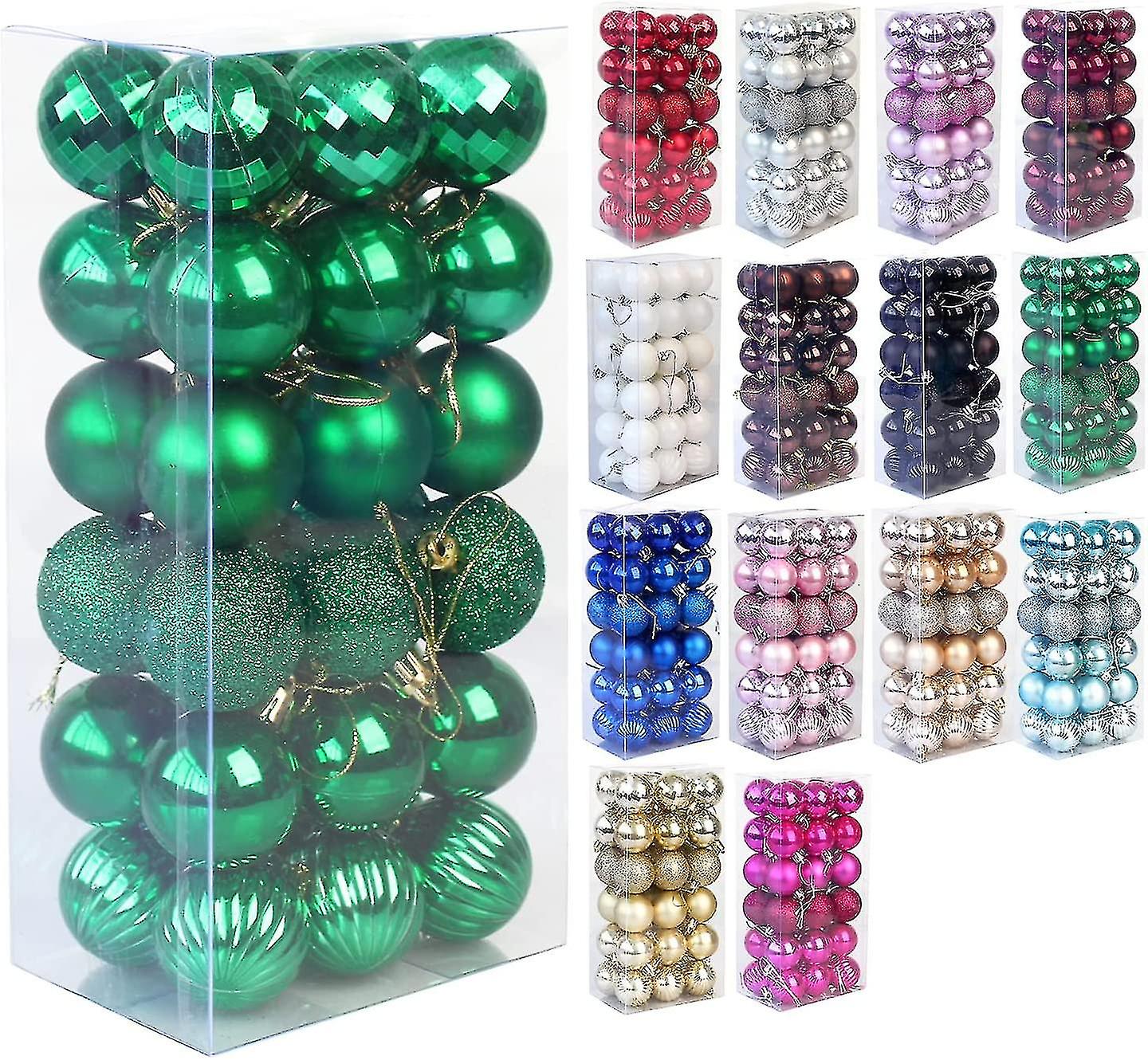 Ozdoby z bombkami, nietłukące się ozdoby świąteczne Wisiorki Tree Balls