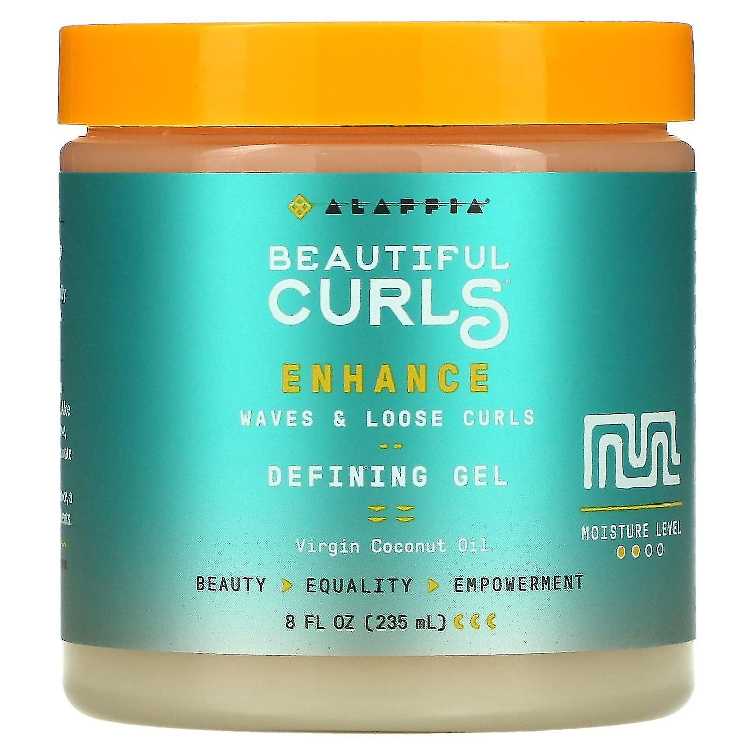 Alaffia, Beautiful Curls, Enhance, Defining Gel, Waves & Loose Curls, 8 fl oz (235 ml)
