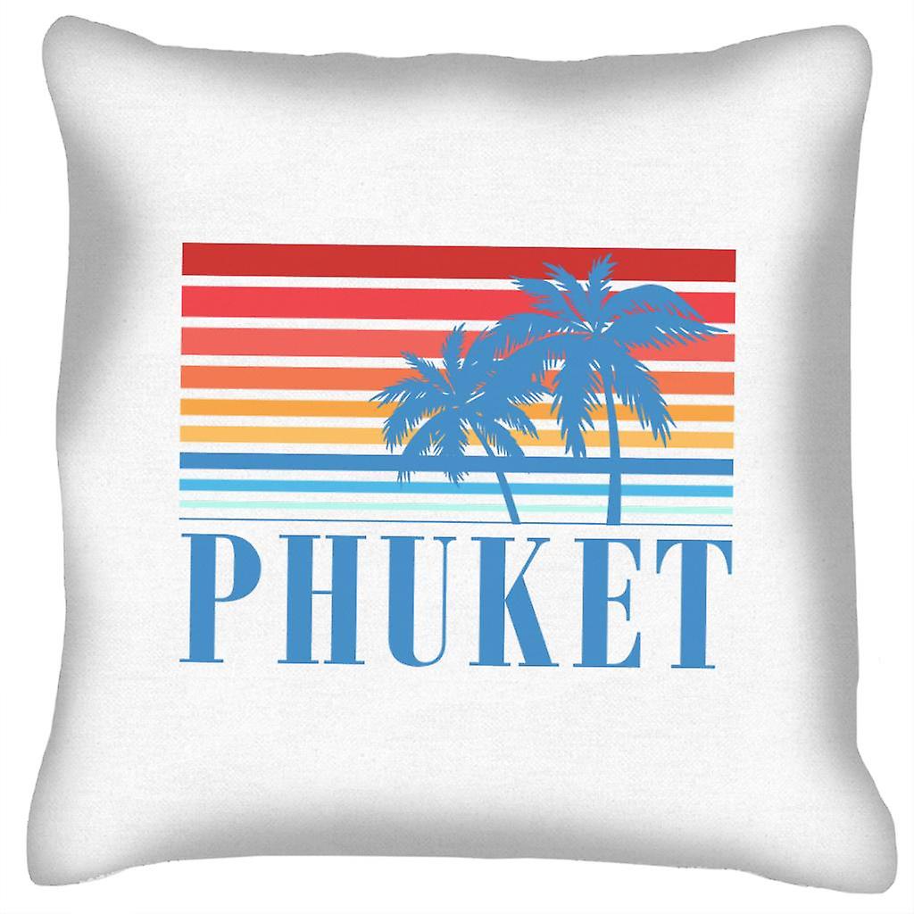 Phuket Retro 70s Sunset Cushion