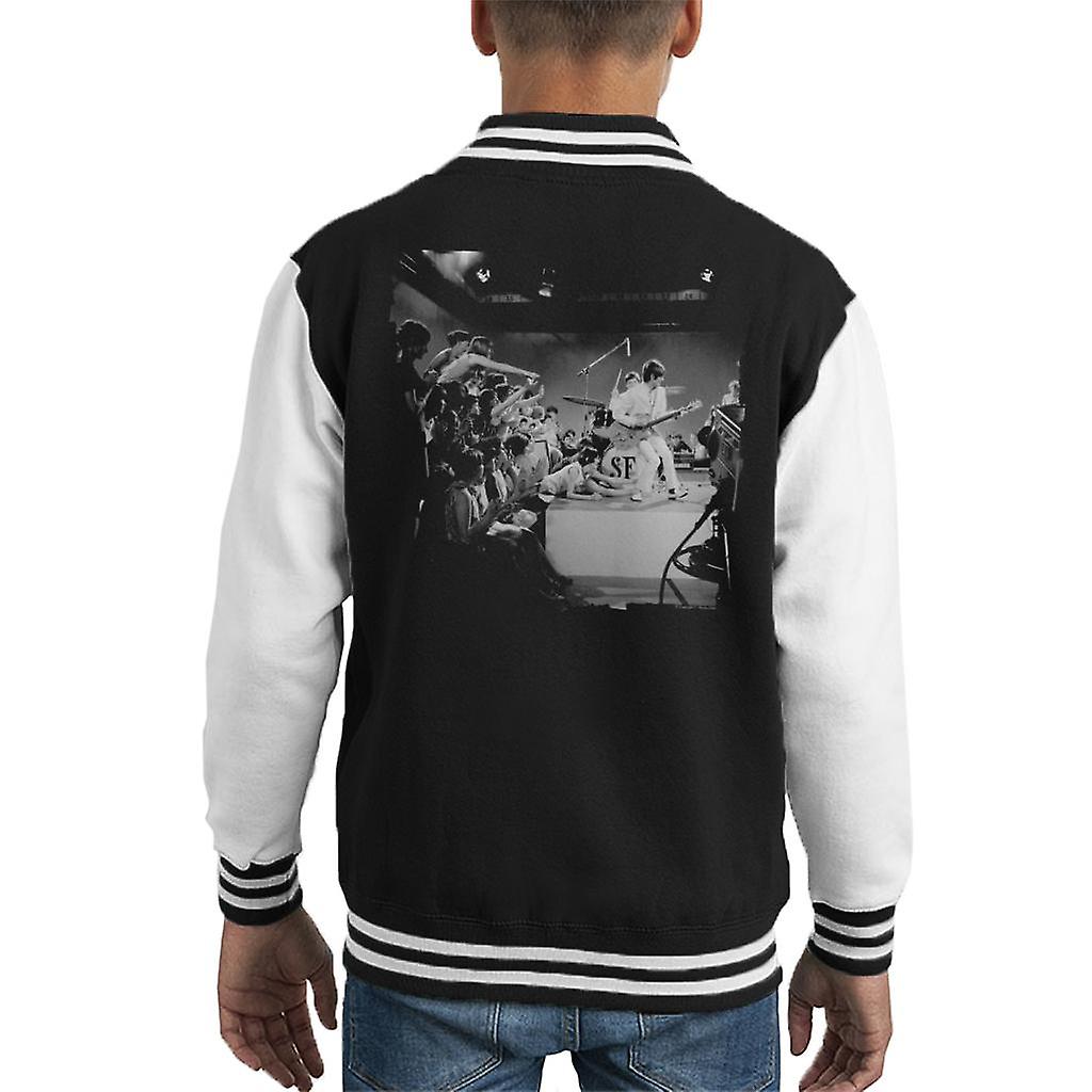 TV Times Small Faces Live 1966 Kid's Varsity Jacket