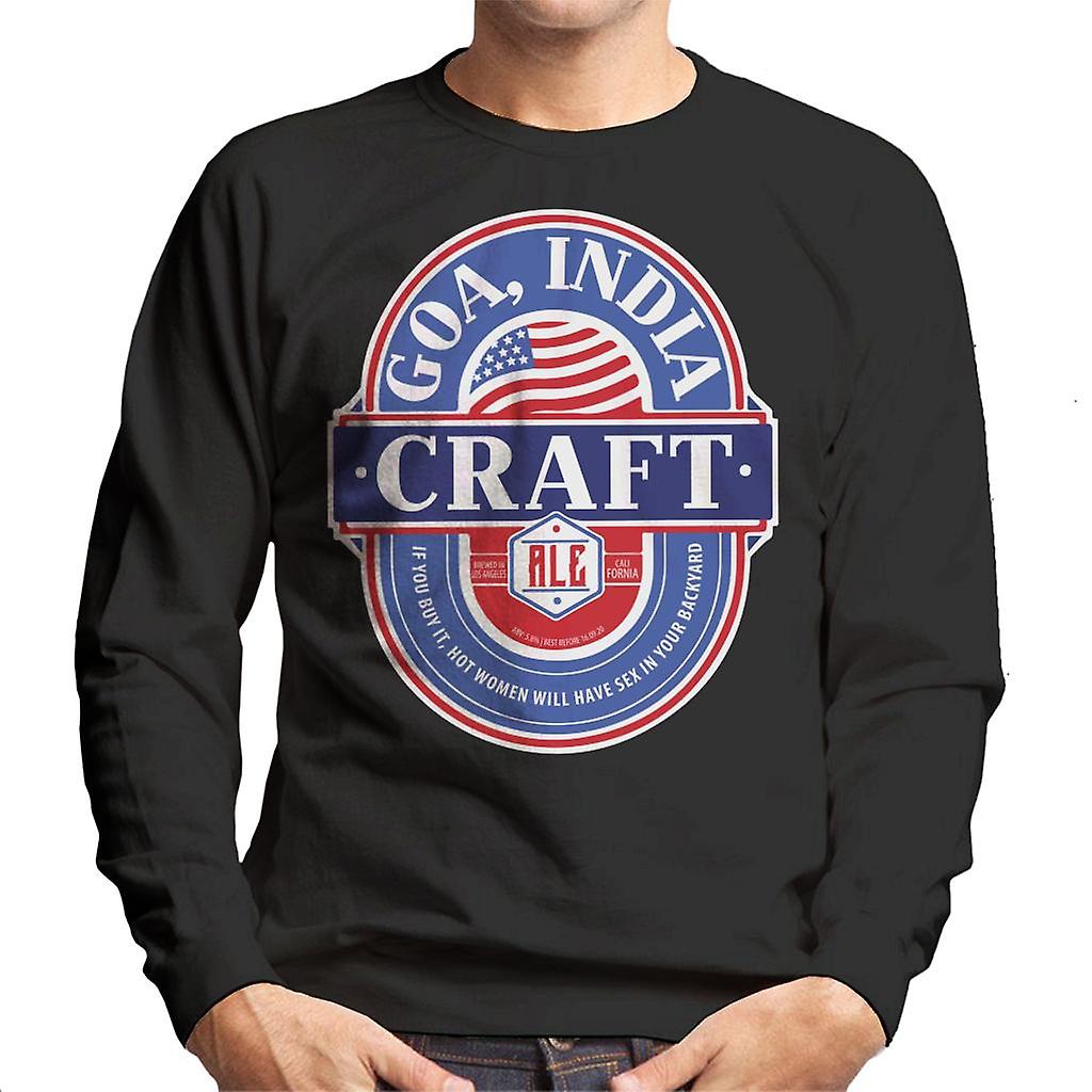 Goa India Craft ALE férfiak ' s pulóver
