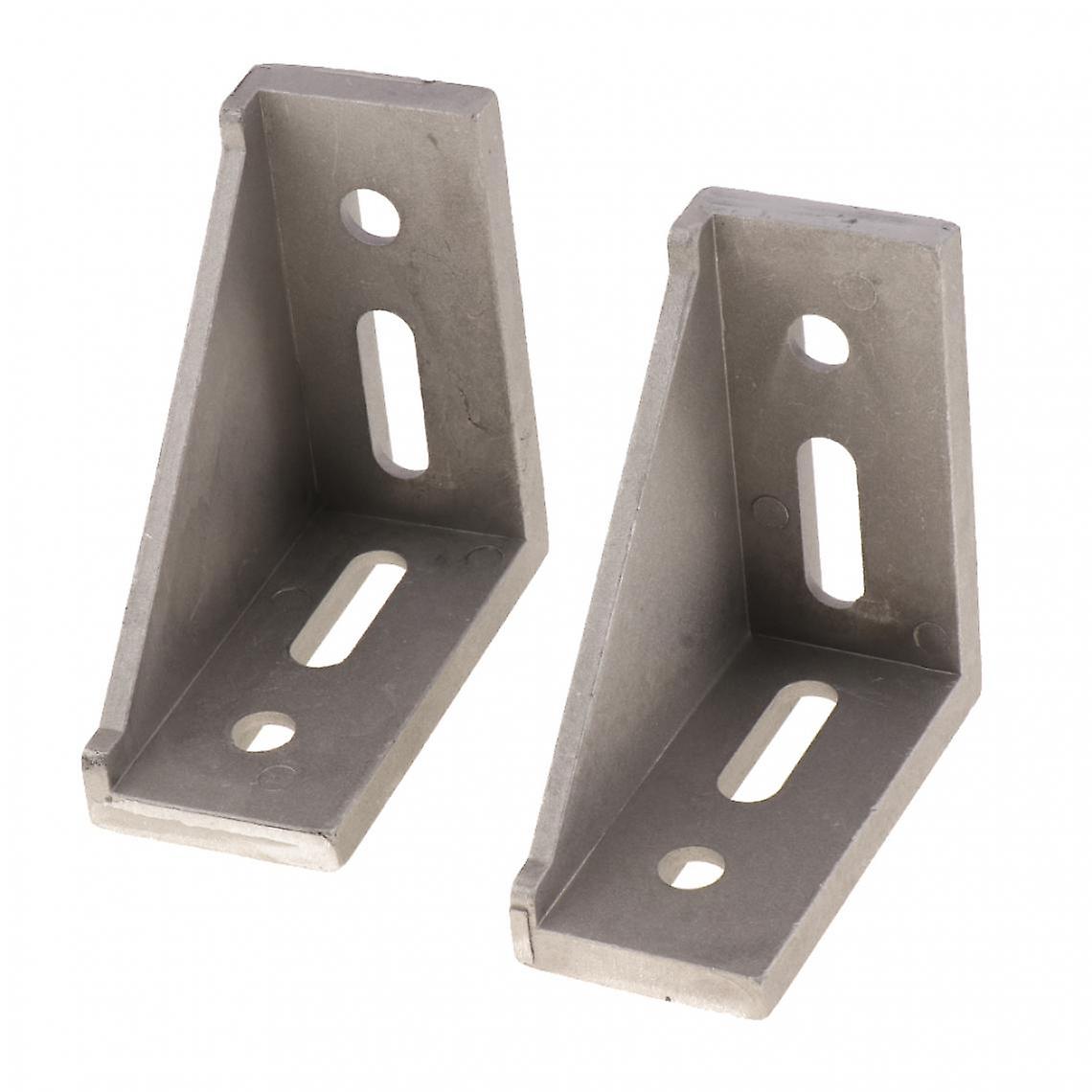 2pk L Right Angle Aluminum Profile Corner Bracket 8080