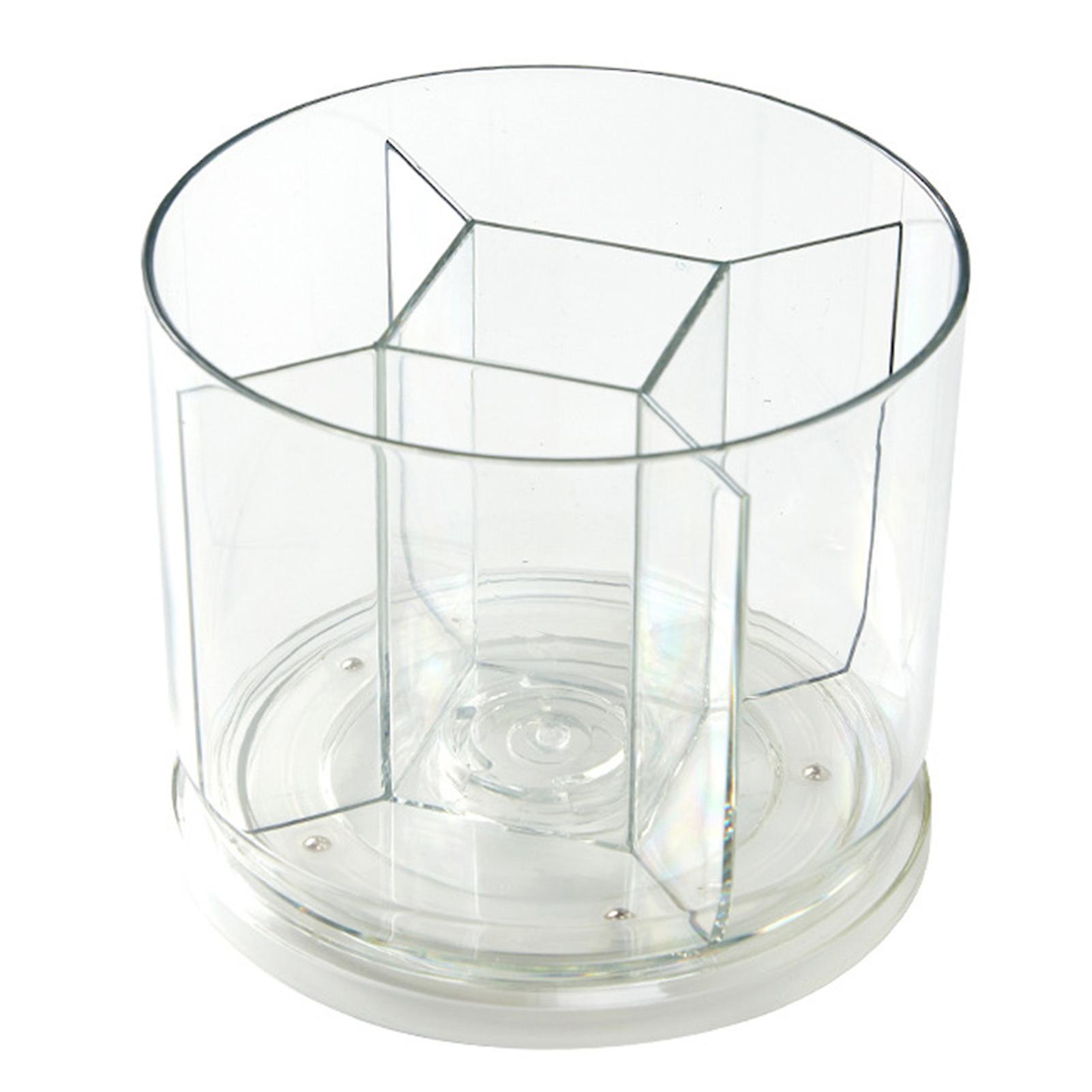 Office Desktop Stationery Organizer 5 Compartments Divided Storage Box