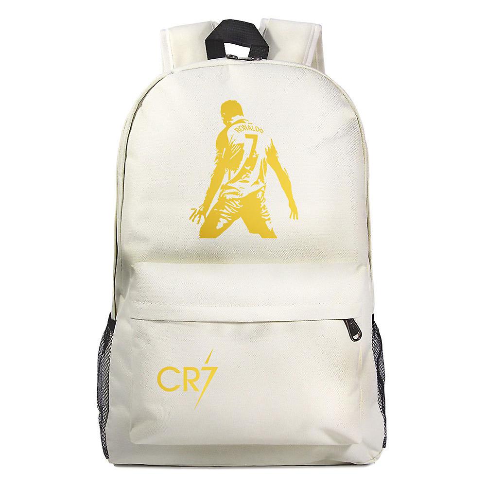 CR7 حقيبة ظهر USB للبنين والبنات ، حقائب مدرسية للكمبيوتر المحمول مع قفل سرقة An-ti ، Travel Mochila