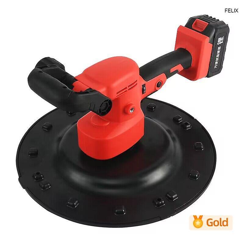1680W Portable Lithium-ion Electric Wall Polishing Machine For Cement Mortar And Concrete Surface, Handheld Abrasive Tool