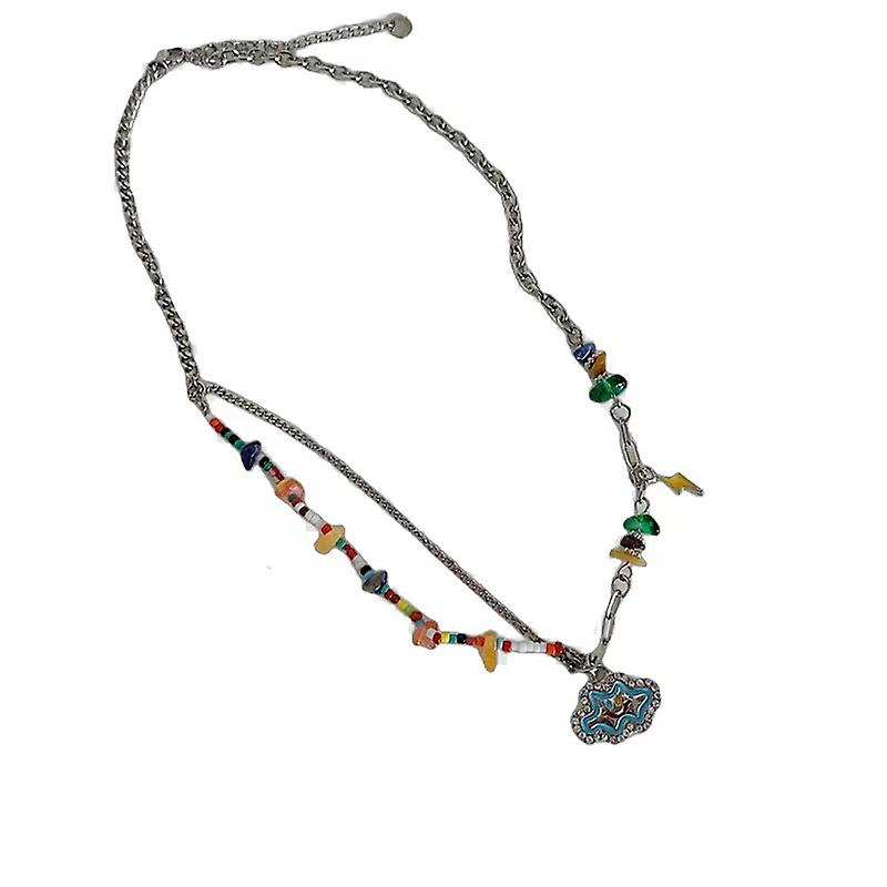 Beaded Cloud Necklace