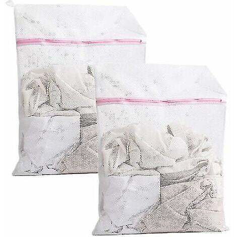 2pcs Laundry Bag - Coarse Mesh [larger Mesh] - Small [30*40cm]