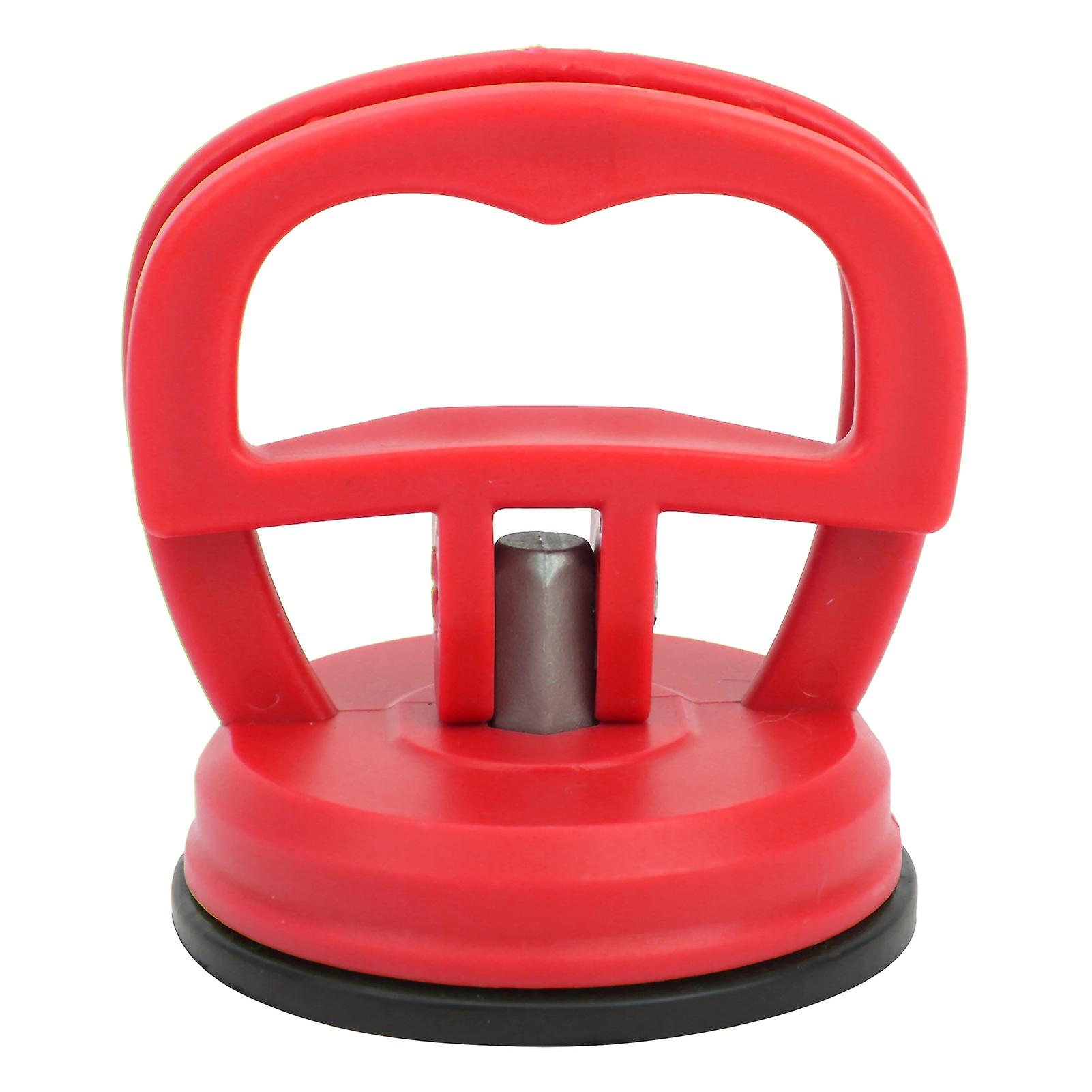 Suction Cup Multifunctional Colorful Plastic Ergonomic Ruler Handle for Quilting Ruler Template HouseholdRed801