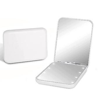 Magnification Led Compact Travel Makeup Mirror