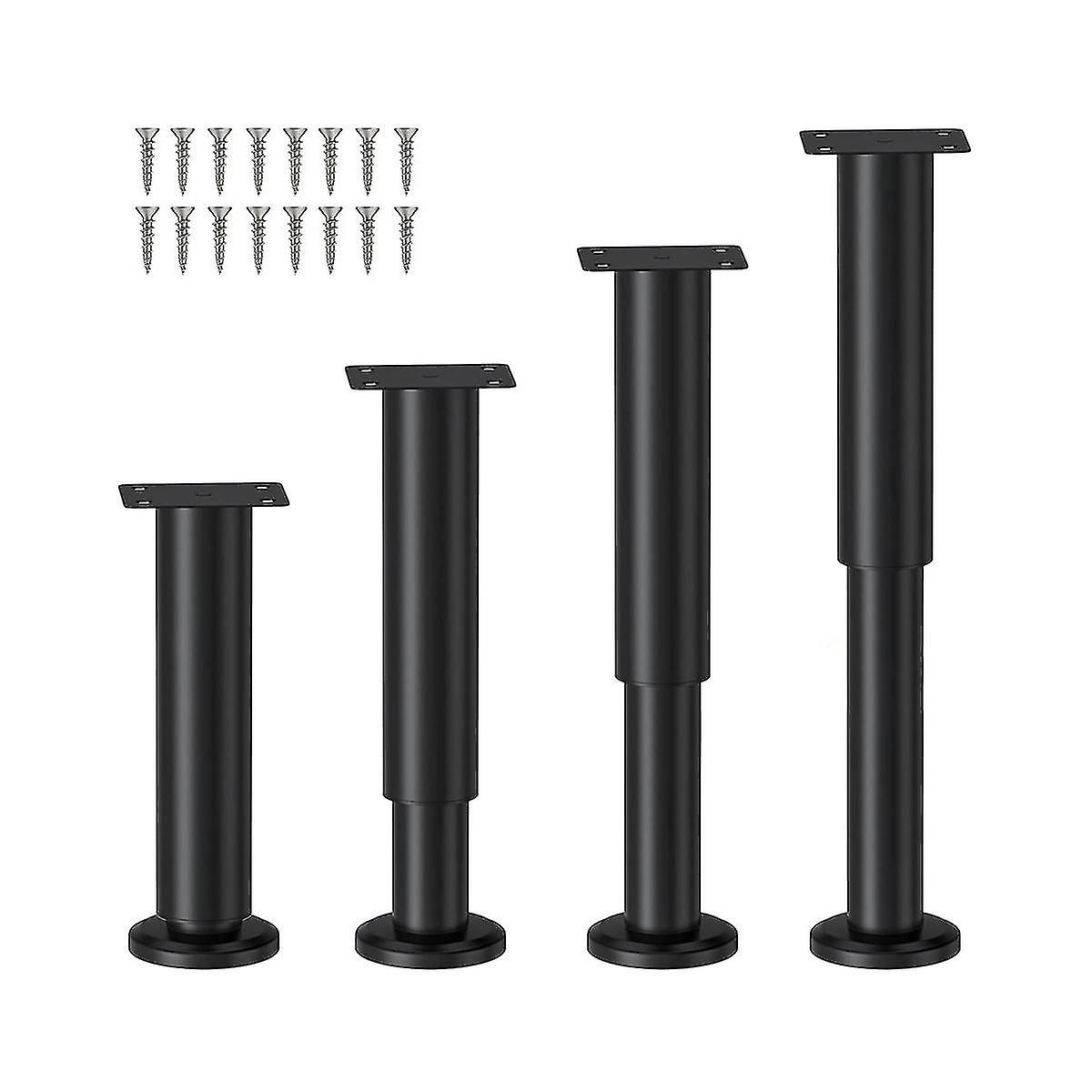 Metal Adjable Furniture Legs 7.08-11.8 Inch, Tabgs Adjable H Replacement For Sofa/d