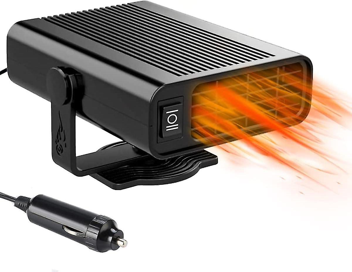 Auto 12V 150W Tragbare Heizung Defroster 2 in1 Schnelle Heizung oder Kühlgebläse Schwarz