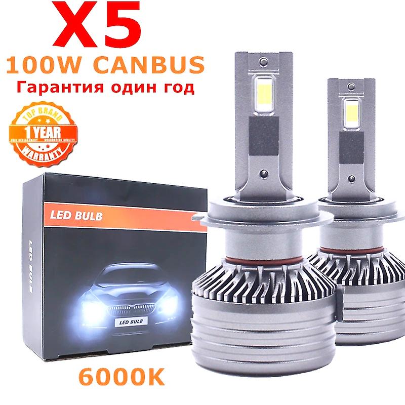 -x5 H7 Led Headlight Bulb Fog Light Headlight Kit Fog Light H4 H7 H8 H11 H1 9005 9012 Car Led Lamp Led Headlights K5c Bulb