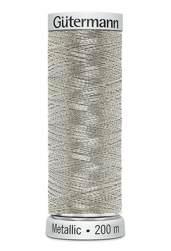 Gutermann Sulky Metallic Embroidery Thread 200m  7001 - each