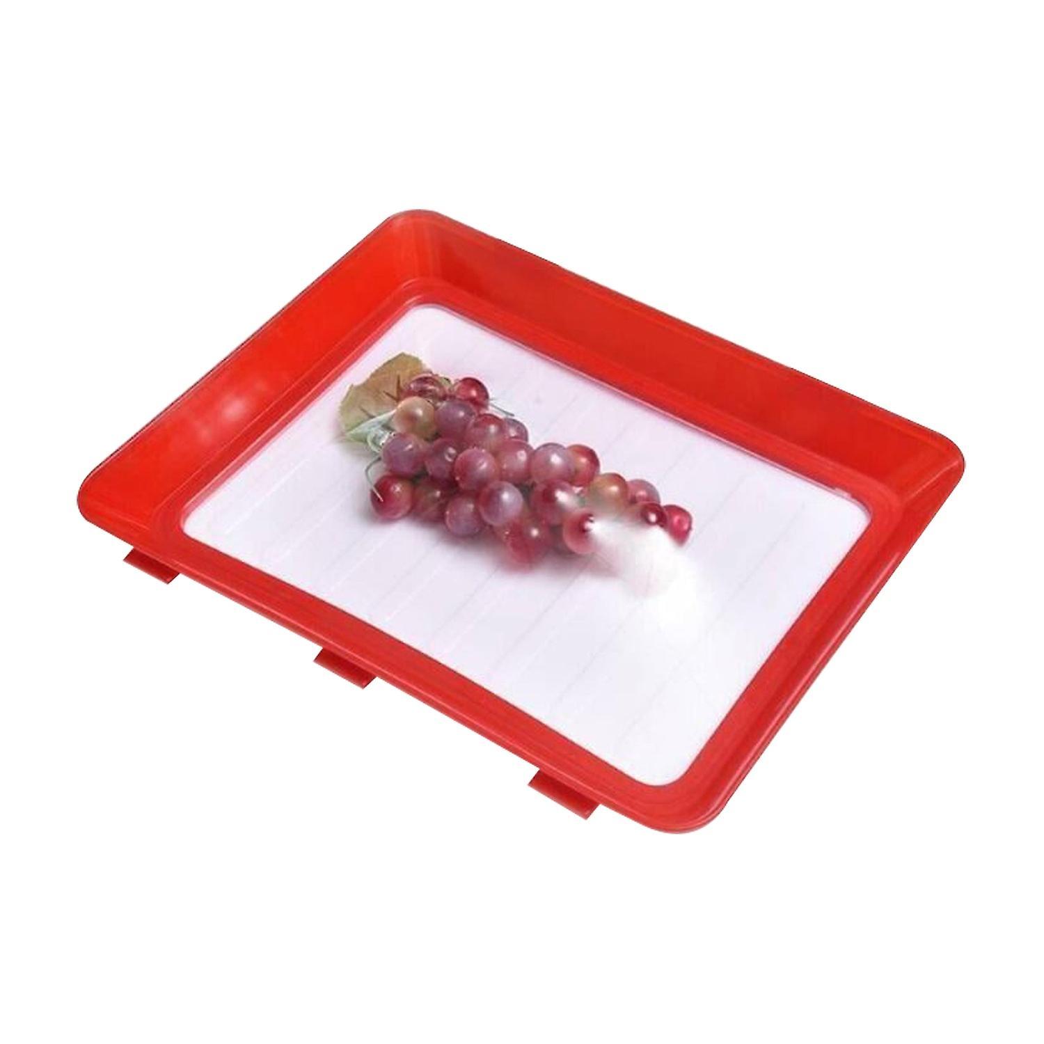 Space-Saving Leak Proof Food Storage Tray Reusable Container Kit