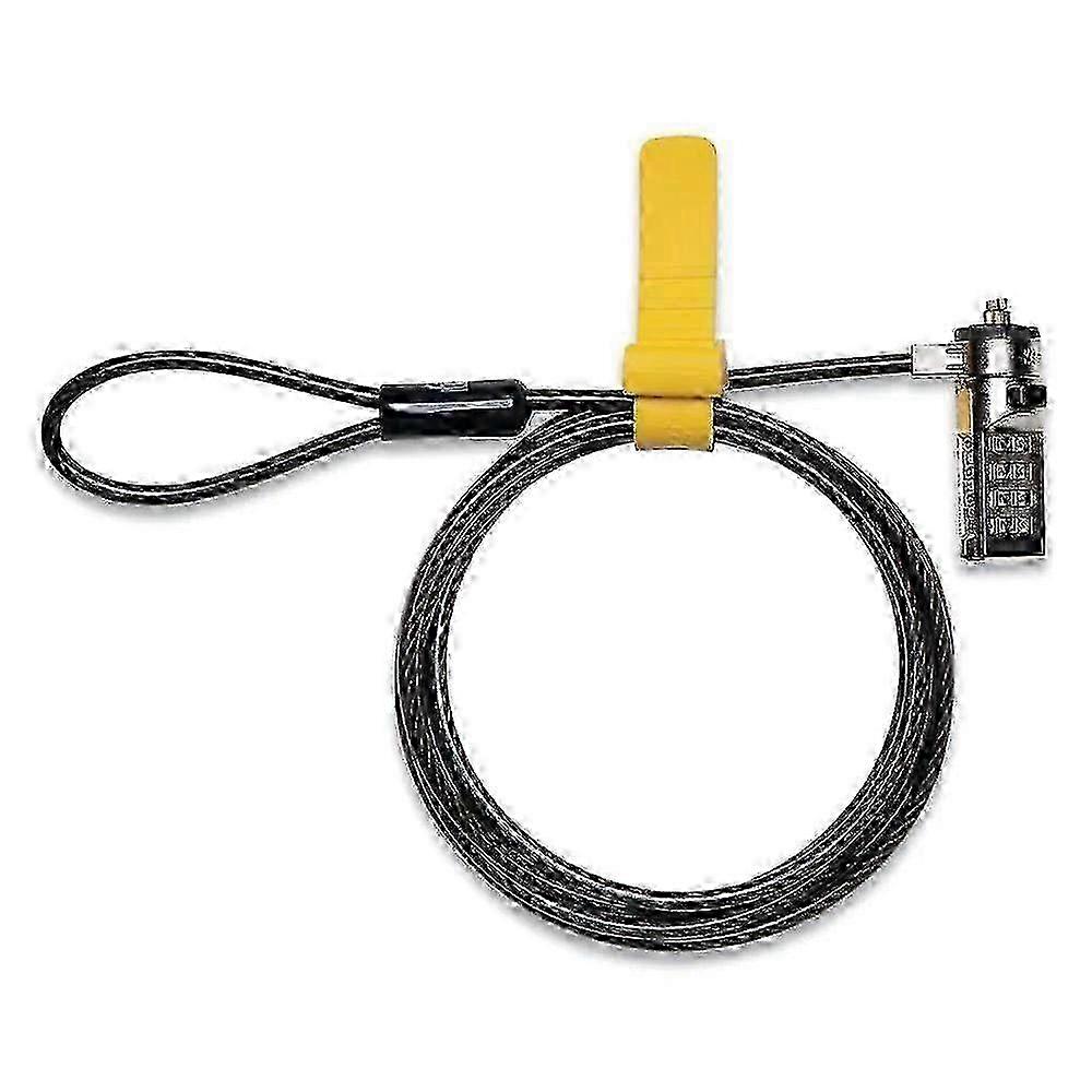 Kensington combination Steel Cable Laptop Lock, 1 Ea