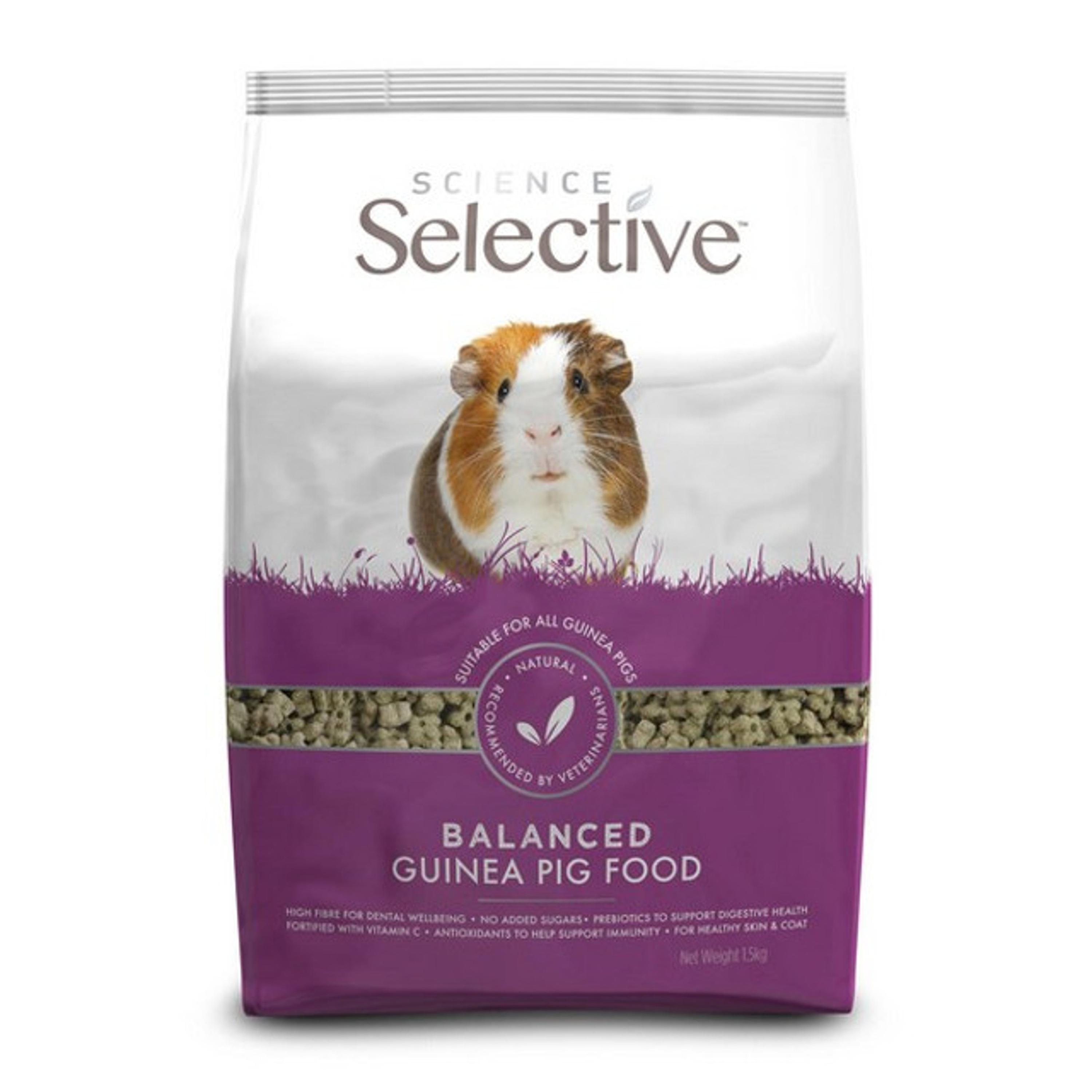 Supreme Guinea Pig Science Selective Food 1.5kg