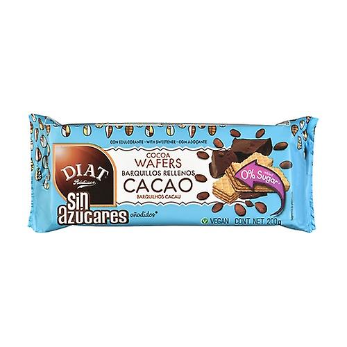 Cocoa Flavor Stuffed Wafers 200 g (Cocoa)