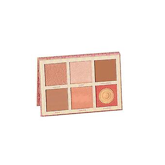 Blush Palette High Gloss Fine Glitter 3-dimensionel konturering og lysende makeuppalet