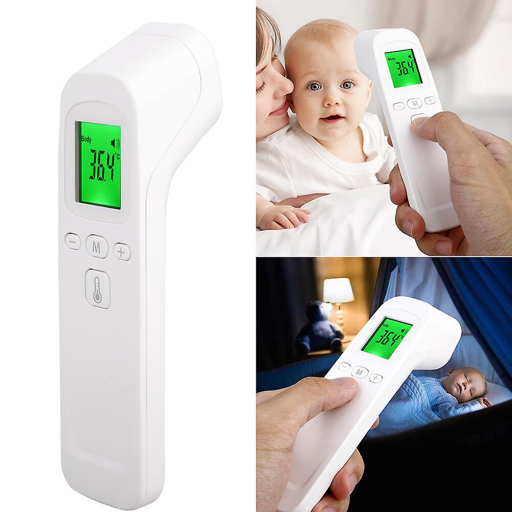 Digitales IR-Infrarot-Augenbrauenthermometer für Baby-Erwachsene, Handheld-LCD-Kontakt-Temperaturpistole