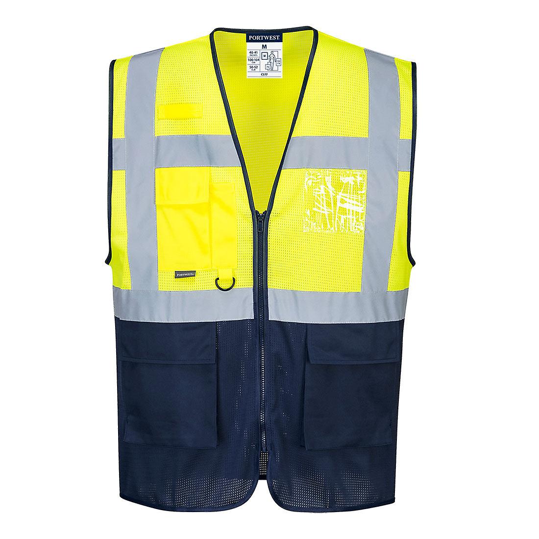 Portwest C377 Hi Vis Two Tone Meshair Executive Vest