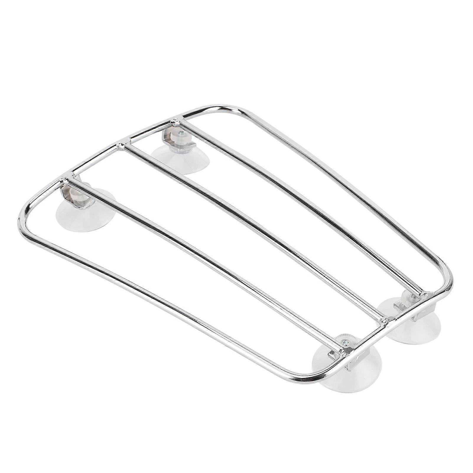 Porte-bagages universel pour réservoir de carburant de moto, style rétro, argent