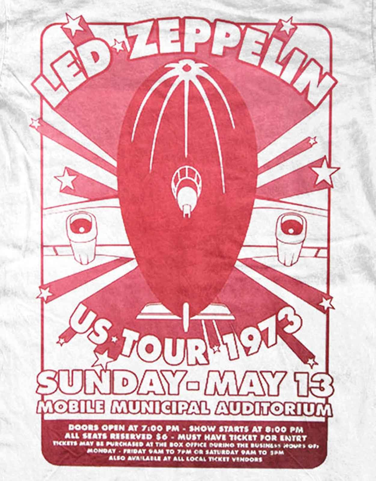 Led Zeppelin Mobile Municipal T Shirt