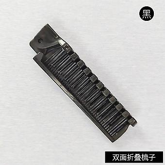 1pc Portable Travel Hair Comb Detangling Brush Foldable Hair Brushes Massage Comb Anti-static Hair Combs Hair Styling Tools~20401