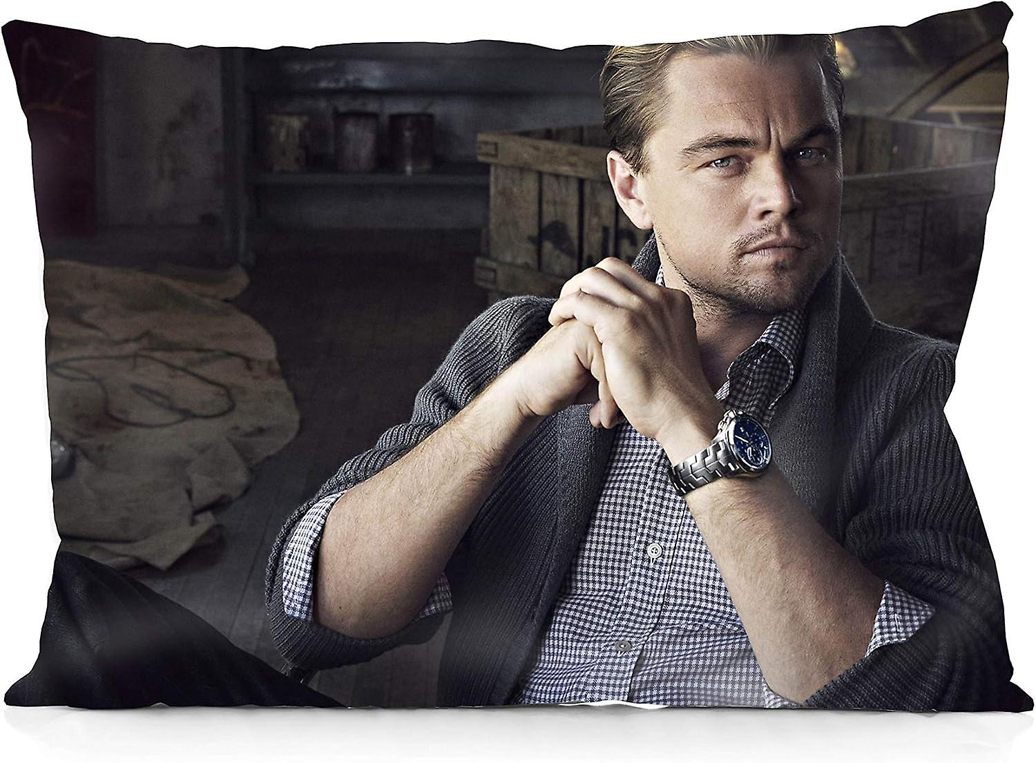 Leonardo Dicaprio Pillowcases Both Sides Print Zipper Pillow Covers 40 X 60 CM (a1-26)