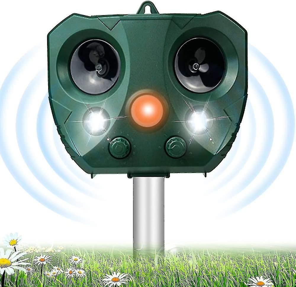 Ultrasonic solar bird repeller, portable bird repeller