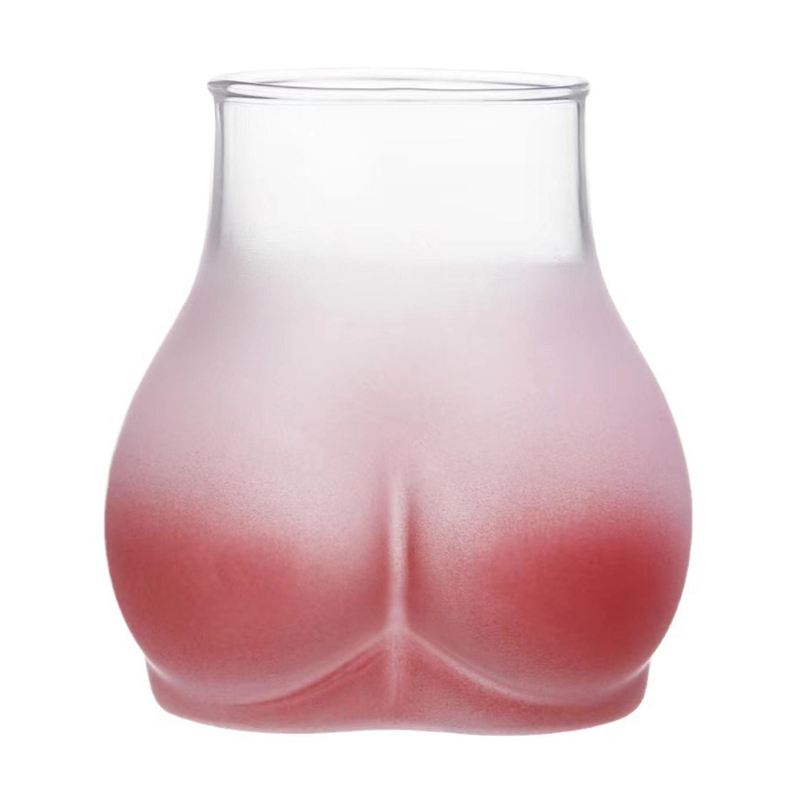 Clear Drinking Cup Cute Shape Design Decorative Cup for Home Bar
