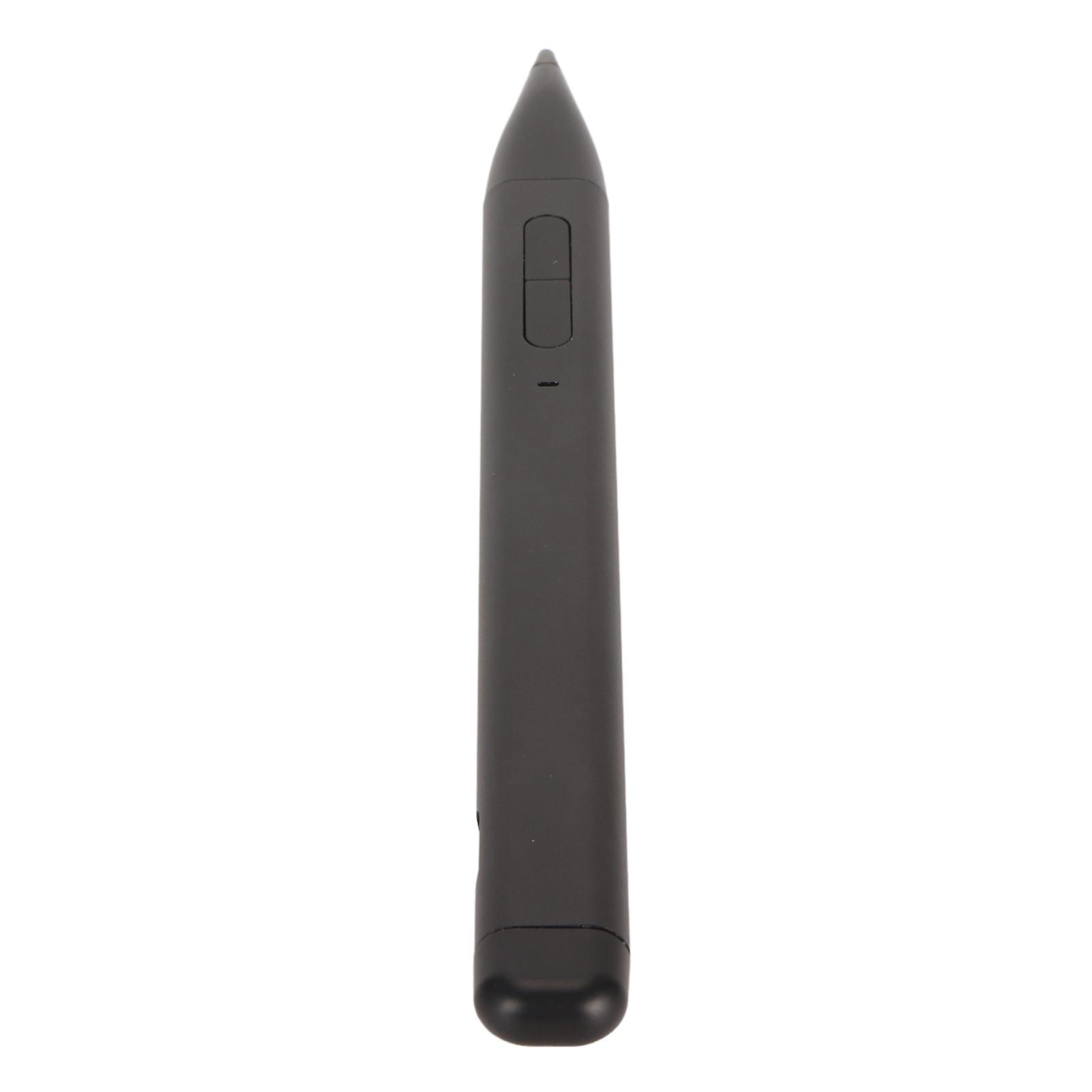 Stylus Pen Black Tapered Nib with Bluetooth Function 4096 Pressure Sensitivity Type C Charging 70mah Flat Stylus Pen for Surface Pro 9 8 7 6 5 4 3 X