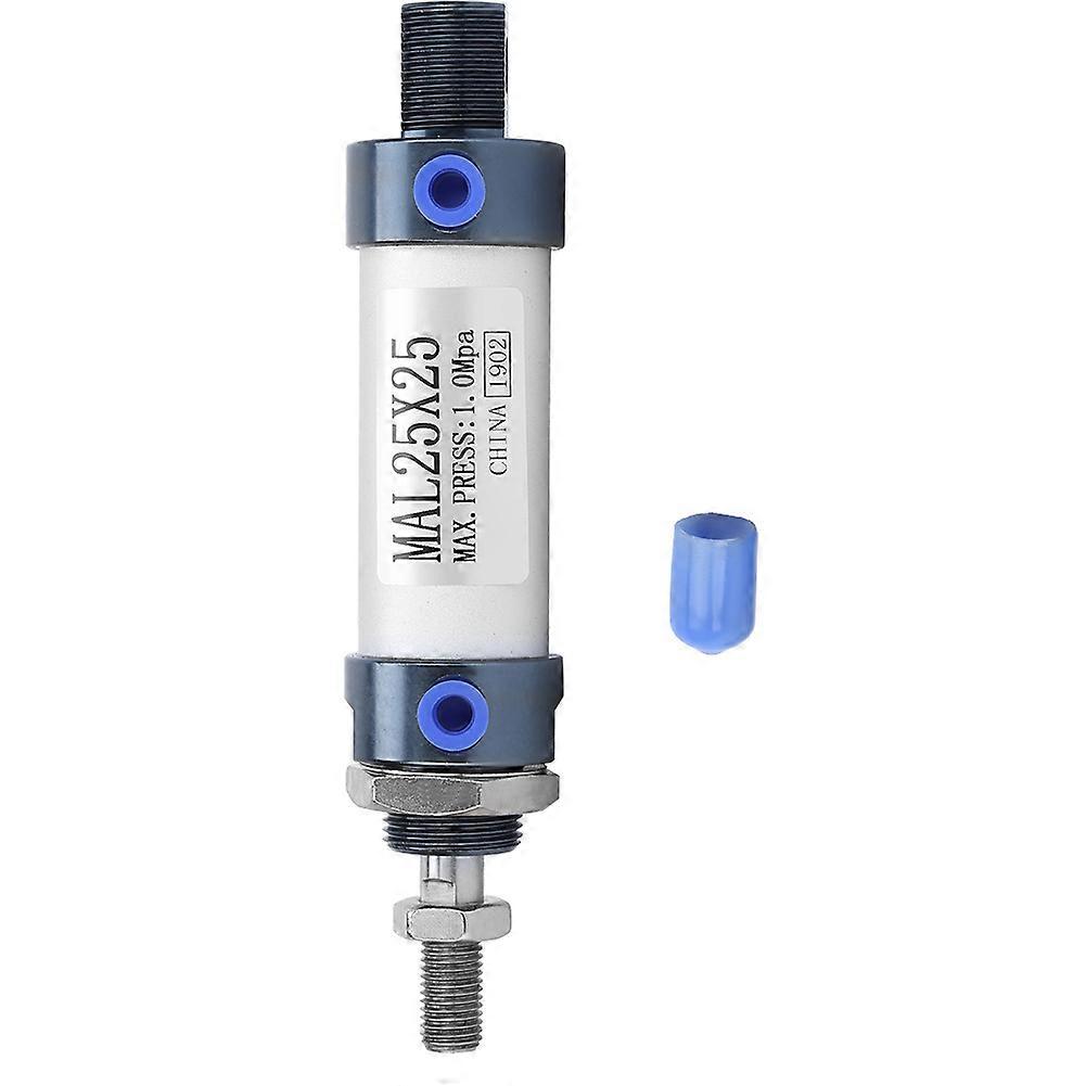 MAL 25mm قضيب واحد مزدوج التمثيل مصغرة هوائي اسطوانة الهواء سبائك الألومنيوم (السكتة الدماغية 25mm)