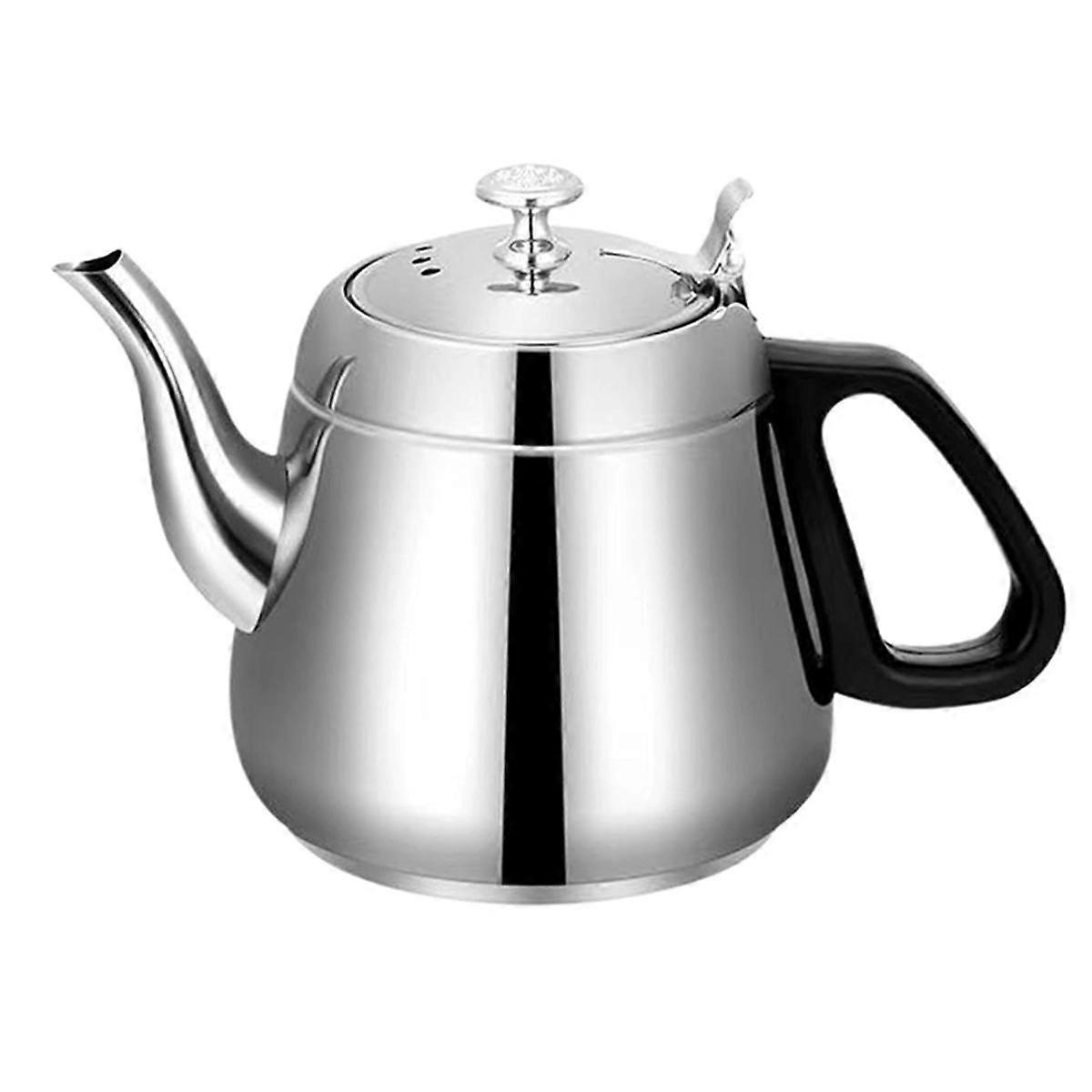 Stainless Steel Teapot with Infuser, Teapot with Infuser 1.5L High Capacity Kettle, for Boiling Hot Water, Stovetop