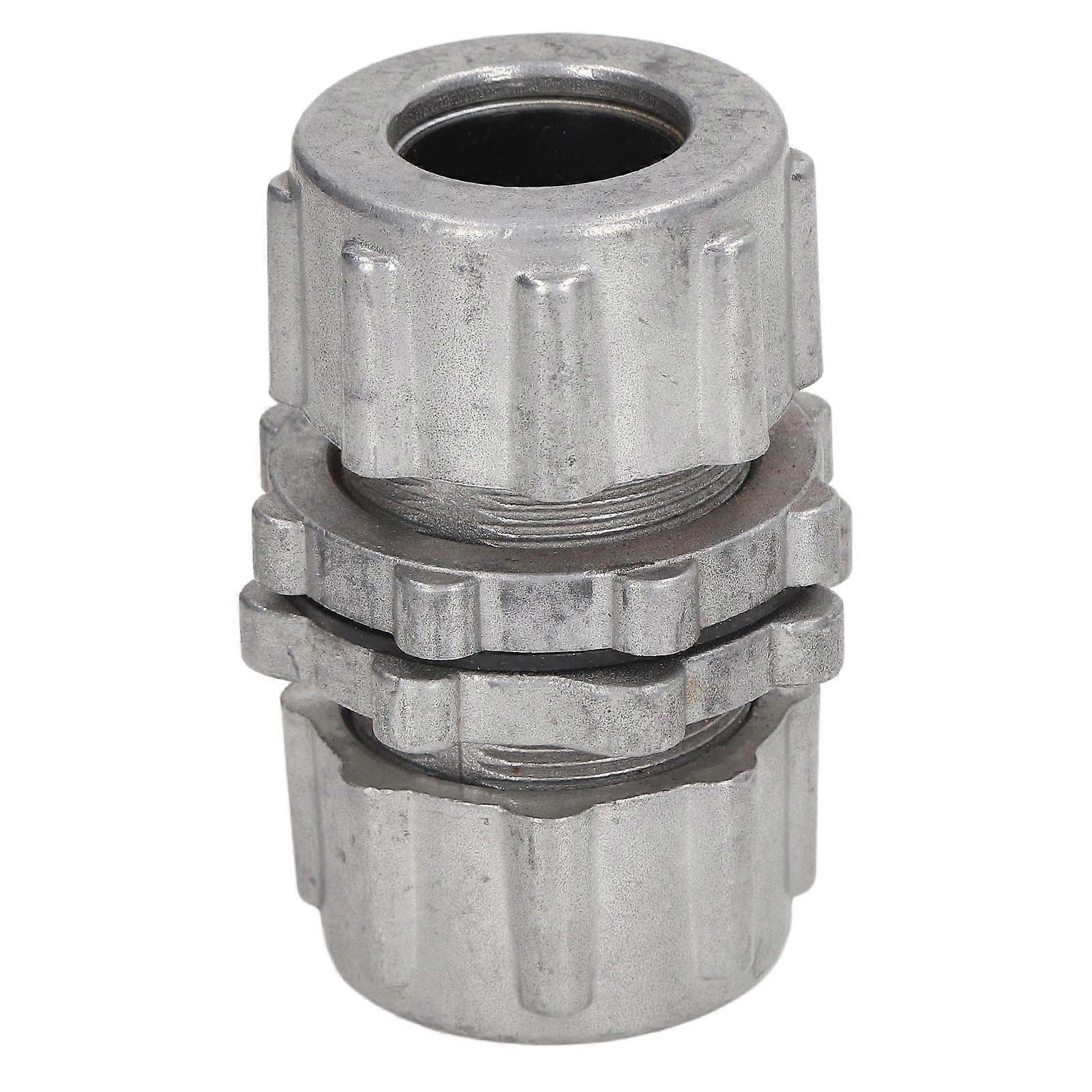 Dust Remover Pipe Connector Aluminum Alloy Solenoid Pulse Valve Quick Connector Adapter 2.54cm/1in