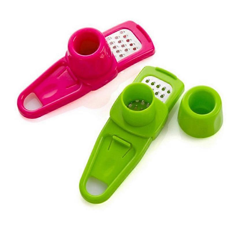 2Pcs Mini Ginger Garlic Grinding Grater Planer Slicer Multi Functional Cutter Tool