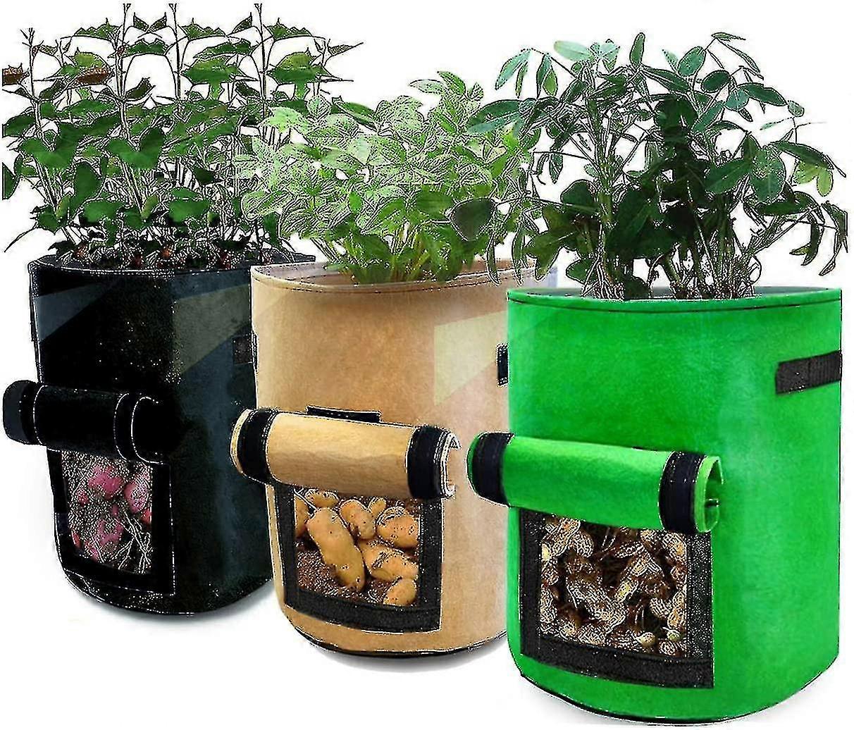 Potatisodlingspåsar 3-pack