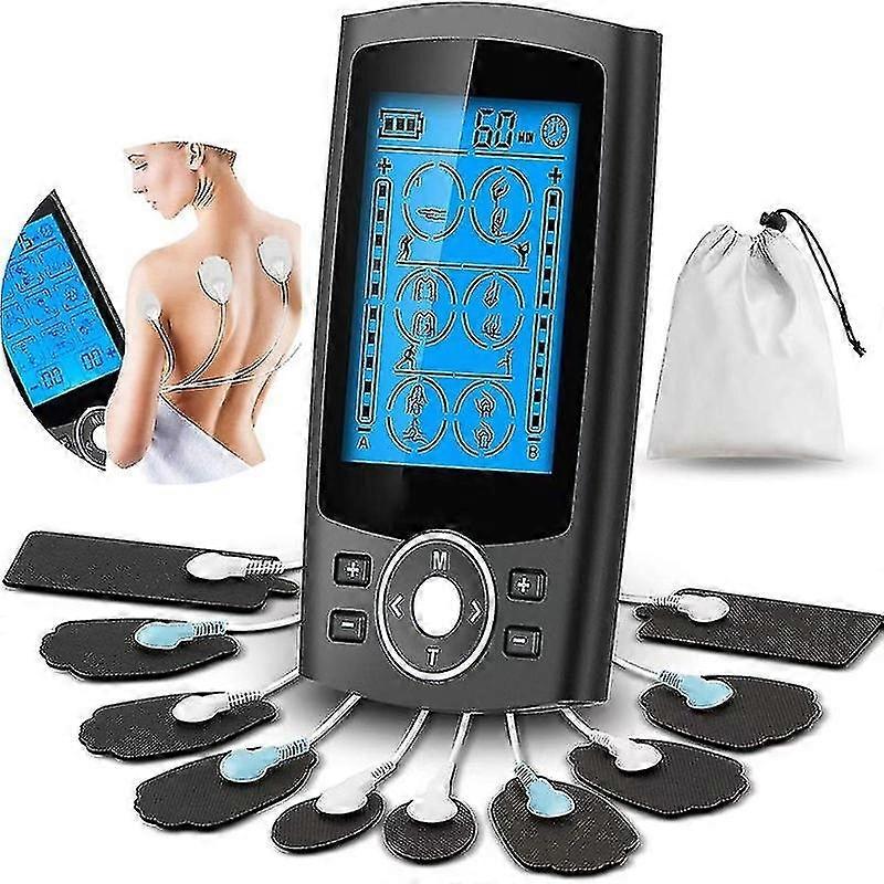 Tens Muscle Stimulator 36-mode Electric Ems Acupuncture Body Massage Digital Therapy Slimming Machin