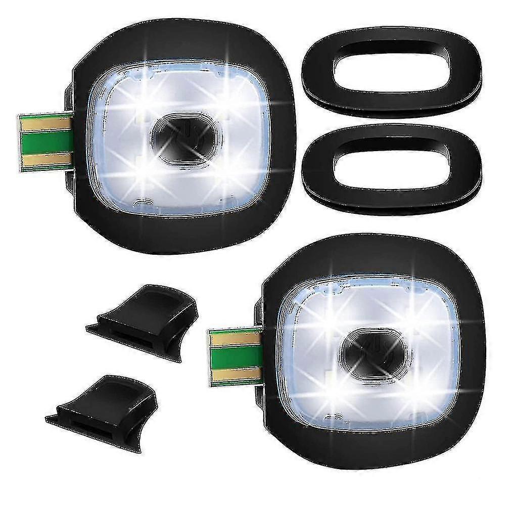 KINCJON 2pcs Usb Rechargeable Light For Led Beanie Hat,replaceable Headlamp Cap Diy Hat Light For Men And W Chumian