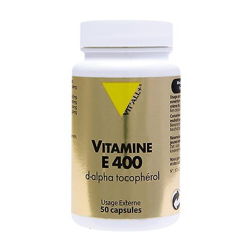 Vitamin E 400 IU (dalpha tocophérol) 50 capsules Fruugo US
