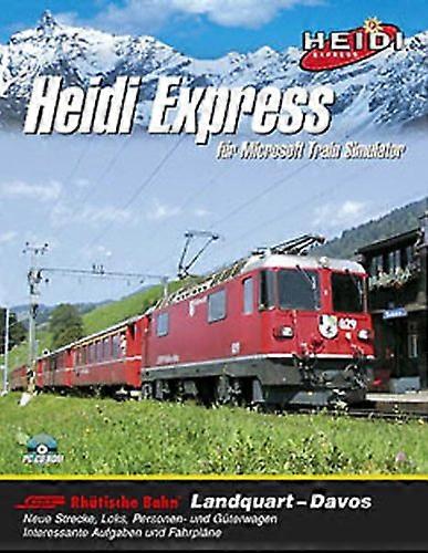The Heidi Express Alpine Trains add on for Microsoft Train Sim. - PC CD - New & Sealed